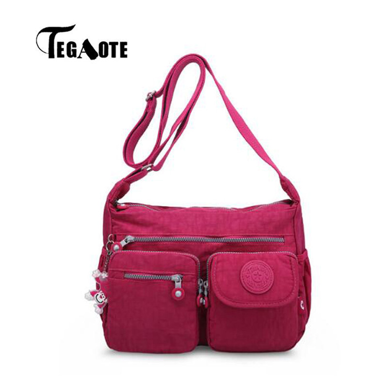 Women Bags 2026 Trends - TEGAOTE レディースバッグ トレンド 2026 ナイロンメッセンジャーショルダーバッグ 女性用
