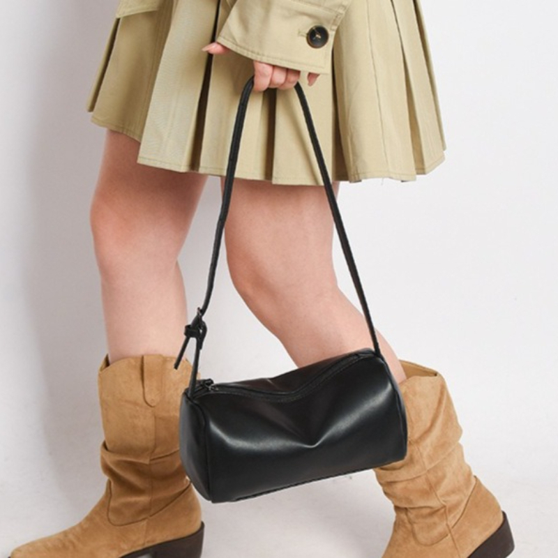 スプリットレザー 90年代風ペンバッグ 2026年新作 高級 - Women Bags 2026 Trends のレビューと価格